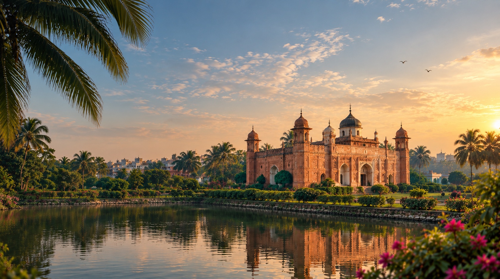 Scenic landscape in Bangladesh